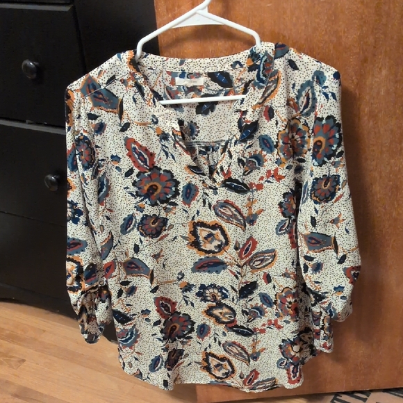 Maurices Tops - Maurices Multicolor Floral Blouse